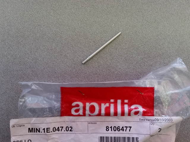 Spillo Carburatore Aprilia Leonardo AP8106477