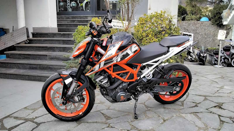 ktm duke 390 usata