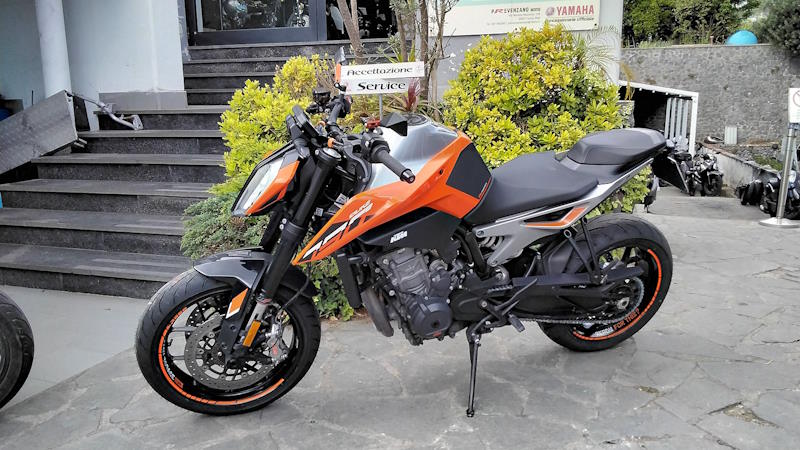 ktm duke 790 usata